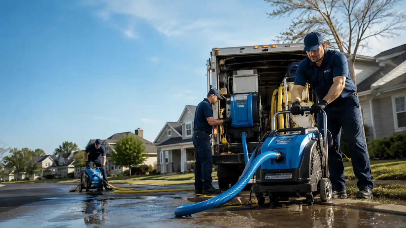 Flood Damage Cleanup in Port Hueneme Cbc Base, CA
